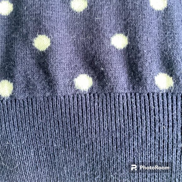 Motherhood Maternity Navy/White Sweater - Small - Picture 3 of 8